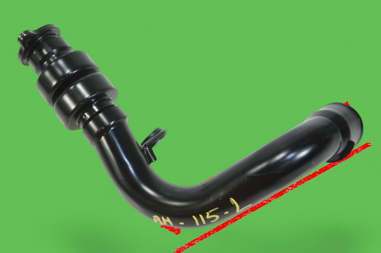 14-2021 maserati ghibli 3.0 right side turbo intercooler hose pipe pressure tube