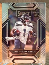 2021 Panini Select DWAYNE ESKRIDGE Rookieclub level RC #260 Seahawks
