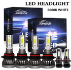For Ford Explorer 2016 2017 Headlights Fog Bulbs LED High Low Super Bright Bulb