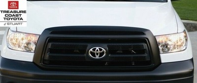 NEW OEM TOYOTA TUNDRA 10-13 WORK TRUCK GRILLE & EMBLEM MATTE BLACK | eBay