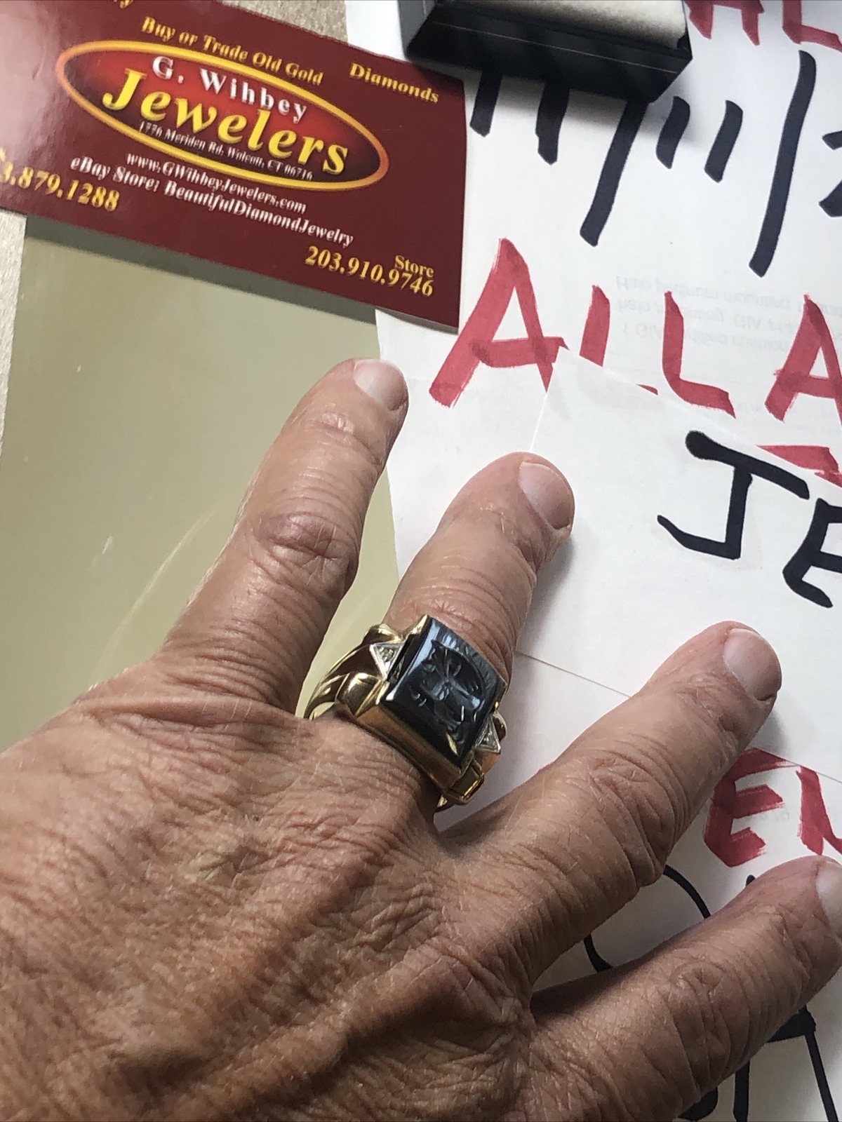 10 Kt “ Gladiator “ Ring - image 6