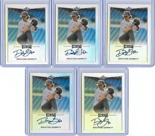 2016 Leaf Metal Draft BRAXTON GARRETT Silver Prismatic RC Auto Marlins 1st Rd