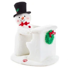 Hallmark 2023 20th Ann.  Sing Along Showman Snowman Sound Light Motion tabletop