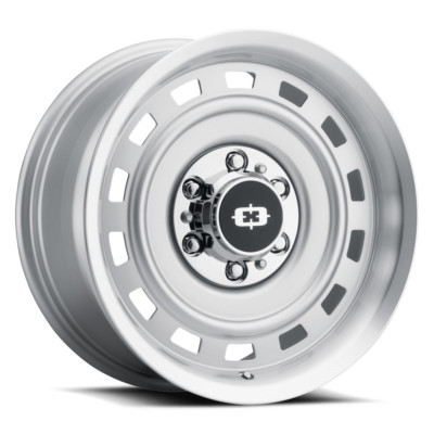 VISION 54 Cheyenne Rim 20X10 5X127 Offset 0 Silver Machined Lip (Quantity of 1)