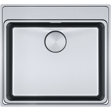 Franke Mythos Plus MYX 210 Undermount 1 Bowl Stainless Steel Kitchen Sink