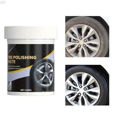 150ml Car Tire Coating Wax Black Brightener Tyre Polishing Paste Cleaning Shine.