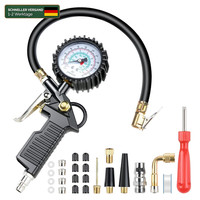 ReifenfüLl-MessgeräT 220PSI Multifunktional Digitaler LuftdruckprüFer FüR Auto