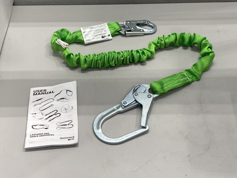 Miller Manyard II Shock Absorbing Lanyard 6ft Fall Protection 216M-Z7 Honeywell