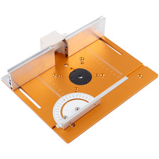 Golden Aluminum Alloy Edge Guide for Table Saw and Router Straight Line Cutting