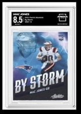 Mac Jones 2021 By Storm Graded #BST-9 Arena Club 8.5 -In Arena Club Vault-