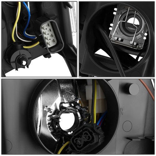 Fit 07-14 Cadillac Escalade ESV EXT LED DRL Black Clear Projector Headlights - Bild 5 von 8