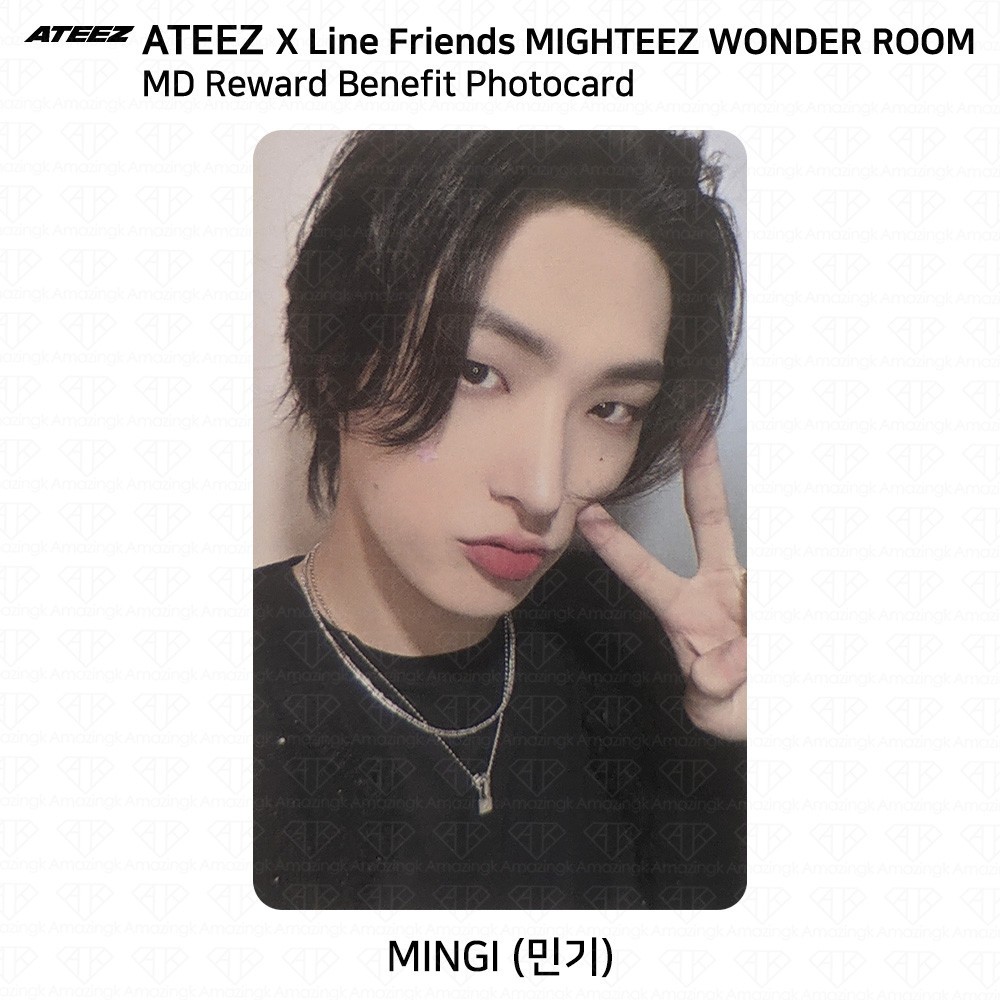 ウヨン MD トレカ wonder room MIGHTEEZ ATEEZ ATEEZ] Mighteez Wonder Room Official MD – krmerch