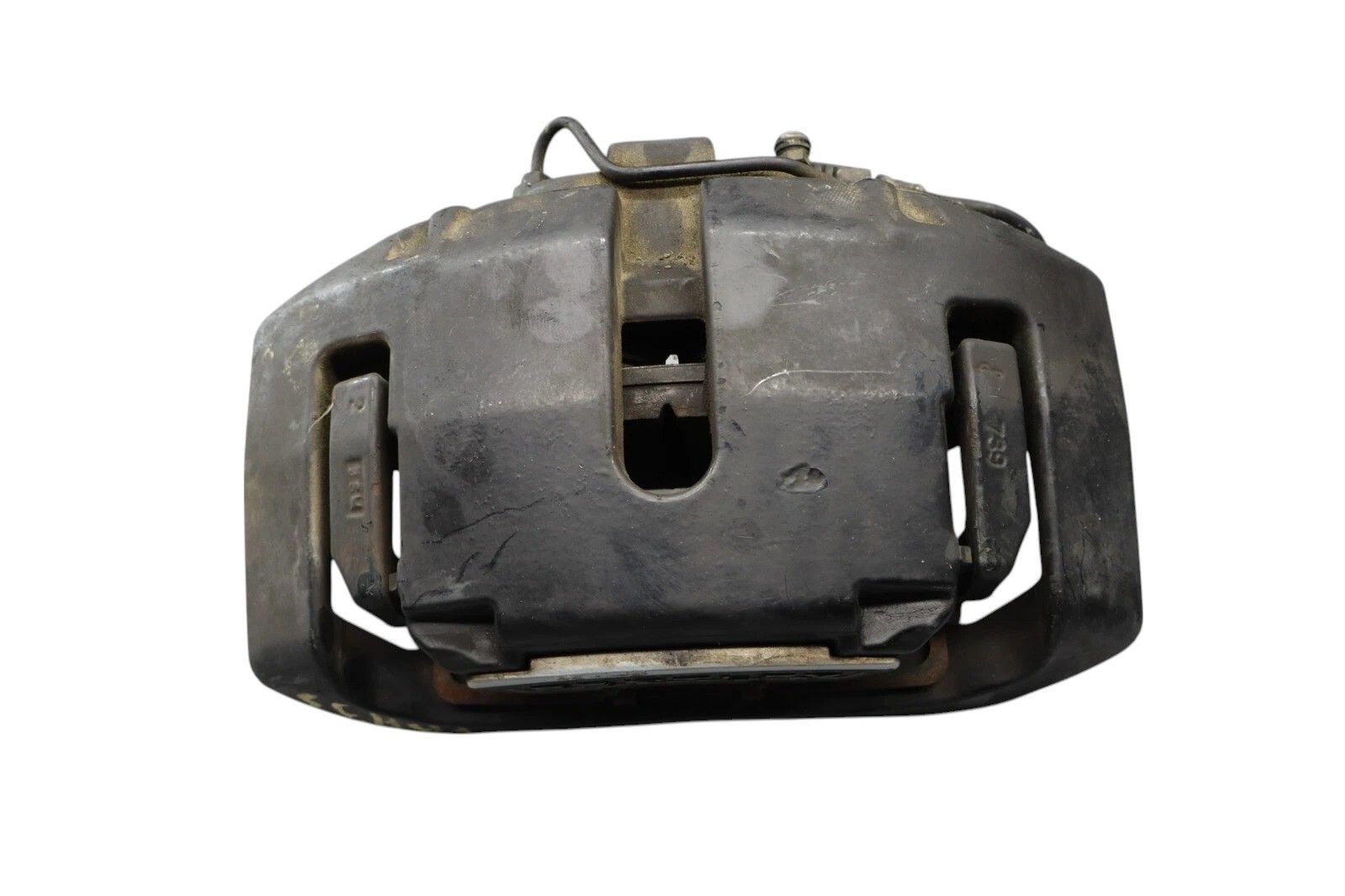 05-11 Bentley Continental Front Left & Right Side Brake Calipers Black Oem