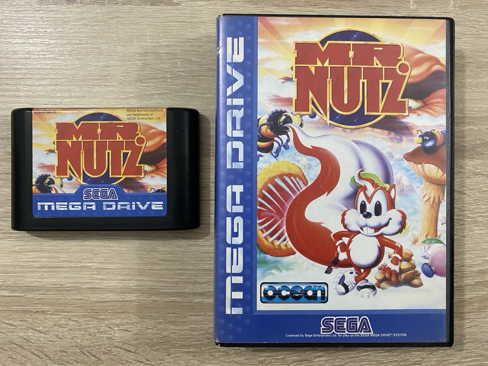 Mr. Nutz - Sega Megadrive - PAL EUR dont Francais - Sans notice