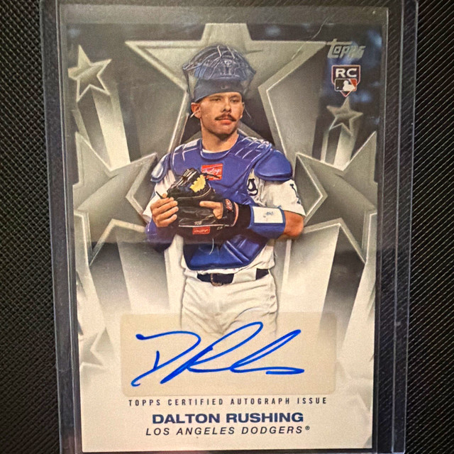 Topps 2025 Update Baseball Stars Autographs Dalton Rushing Auto RC BSAU-DR