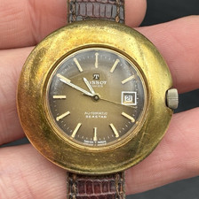 Ancienne Montre Mécanique Tissot Seastar Automatic Swiss Plaque Or