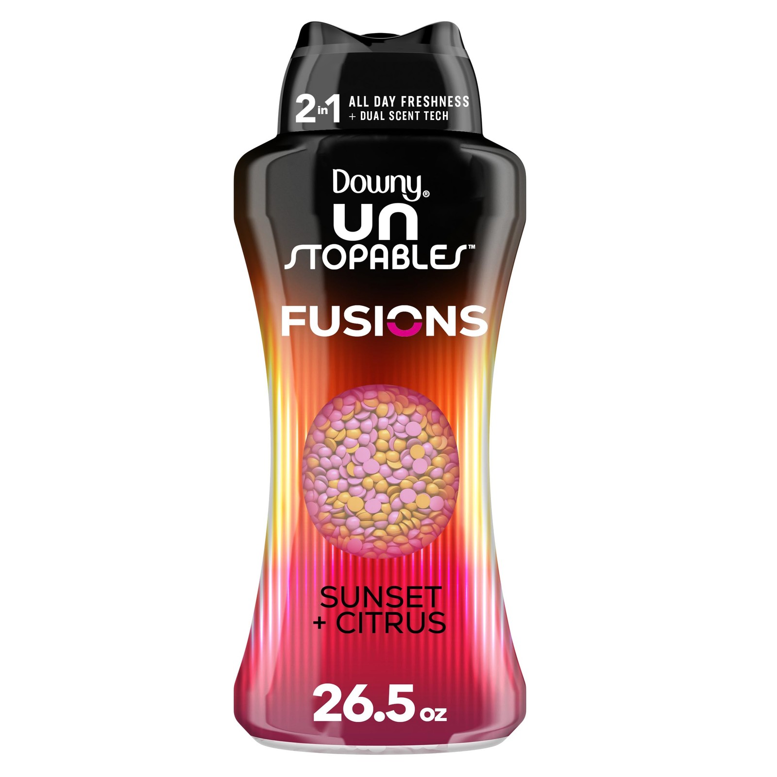 Downy Unstopables Fusions Scent Booster Beads Sunset Citrus 26.5 oz