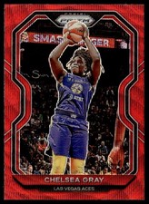 2021-22 Panini Prizm WNBA Red Prizm Chelsea Gray Las Vegas Aces #69