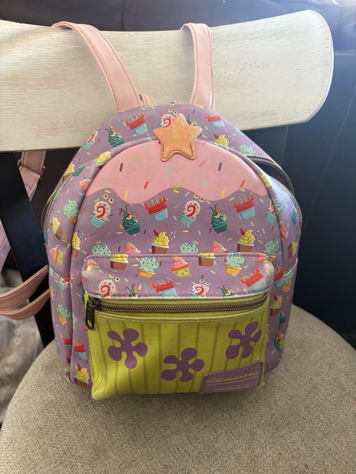 Loungefly SpongeBob SquarePants Mini Backpack Cup… - image 2