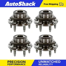 Front Rear Wheel Hub Bearing Assemblies for 2010-2016 Cadillac SRX