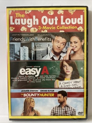 The Bounty Hunter   Easy A   Friends with Benefits (New Sealed DVD See Photos!)