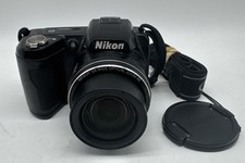 Nikon Coolpix L110 Digital Camera With Lens Cap & Strap - TESTED WORKS