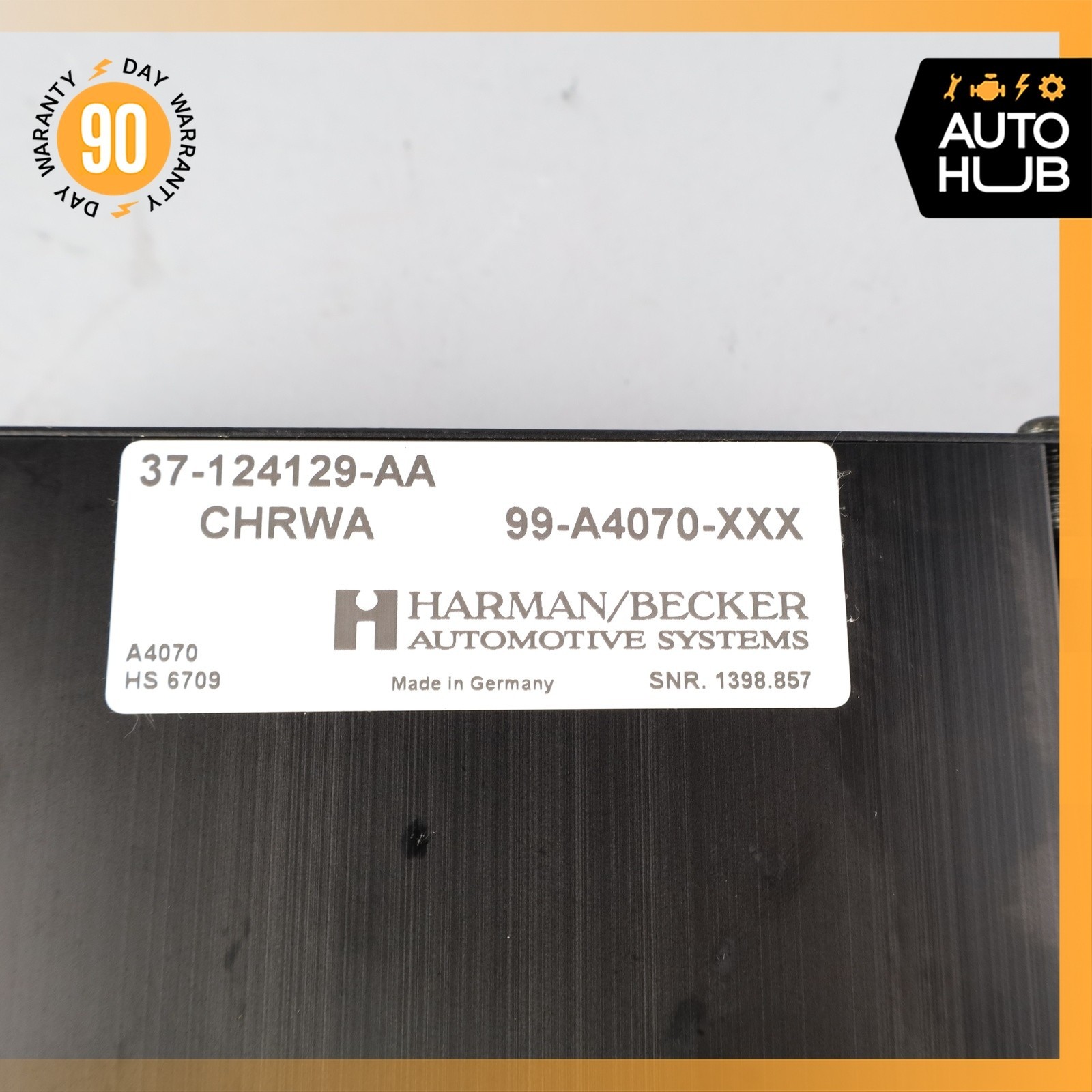 00-04 Aston Martin DB7 Vantage Amplifier Audio Amp 37124129AA OEM 38k