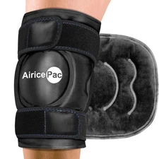 AiricePac Ice Pack for Knee Pain Relief, Reusable Gel Ice Wrap for Injuries, ...