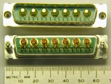 1 Litton Winchester 289X247D3063601 24W7 D-Sub Mixed Contact Connector