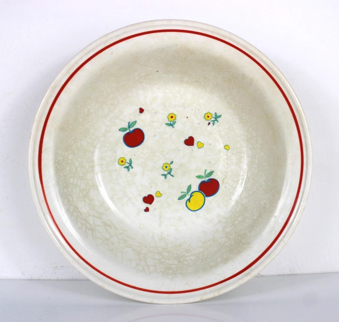 Ceramica Rambalena – Insalatiera Originale In Ceramica Decorata A Mano – Rossa Modello 12 – 19 Cm – Fatte A Mano In Spagna - 3