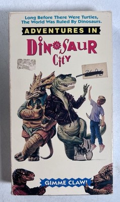 Adventures In Dinosaur City VHS 1992 Republic Pictures Tested Mold Free Rare OOP