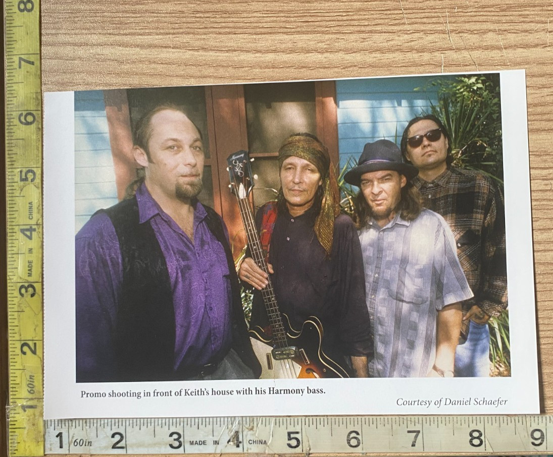 Keith Ferguson Fabulous Thunderbirds Promotional Posed Scene Book Photograph