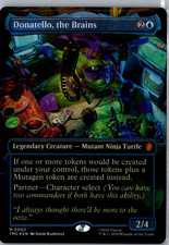 Donatello, the Brains (0002) (Borderless) [TMC - 2] NM Foil Magic