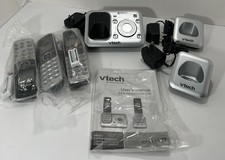 Vtech Cordless Phones  Answering Machine With 3 Hand Sets CS6429-4    