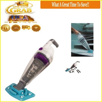 Telsa 50 Rechargeable Battery-Powered Pool Vacuum Handheld Stainless Steel