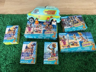Playmobil Scooby-Doo Mystery Machine + Figuren + 6 OVPs Bundle 2014
