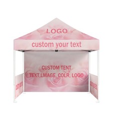 Custom Canopy Tent 10x10 –Personalized Event Tent Weddings Parties Fairs Design