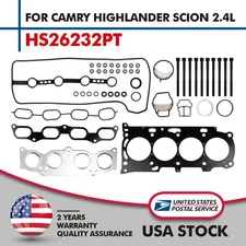 HS26232PT MLS Head Gasket Set & Bolts Fit for Toyota Scion Camry Highlander 2.4L