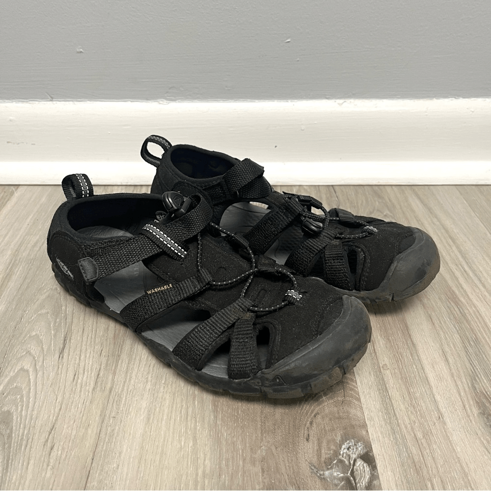 Sandali Keen Ragazzo 5 Nero Seacamp Lavabili Acqua