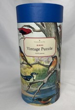 Cavallini Co. Birds Vintage Puzzle 1000 Pieces 22x28 NEW