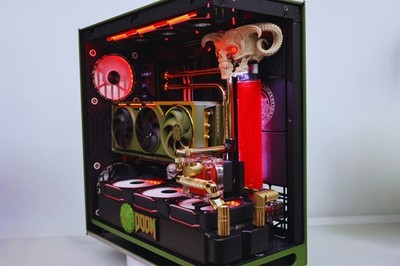Abyssal Bleeder Doom Dark Ages PCGaming Desktop Asus RTX 5090 AMD