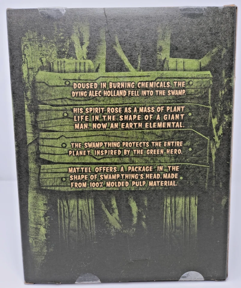 NUEVO SELLADO EN CAJA Figura Swamp Thing DC Universe Mattel 2011 SDCC Exclusivo LTD Foto 2 de 4