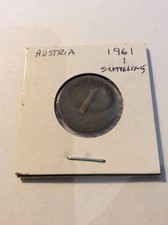 Coin Austria 1 Schilling 1961