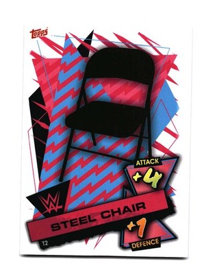 Steel Chair 2021 Topps Slam Attax WWE Tactic Cards T2