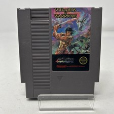 Wizards  Warriors Nintendo Entertainment System, 1987 TESTED WORKING