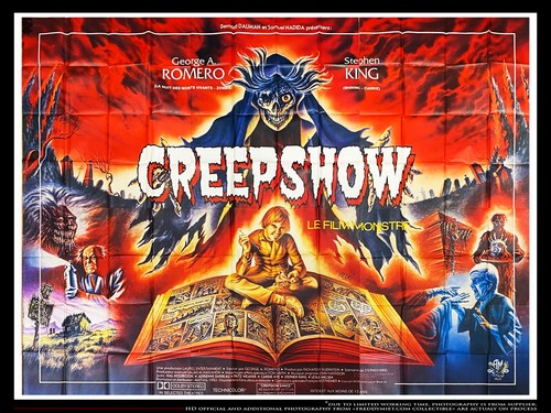 CREEPSHOW  George Romero French Billboard Vintage Movie Poster Original 1982