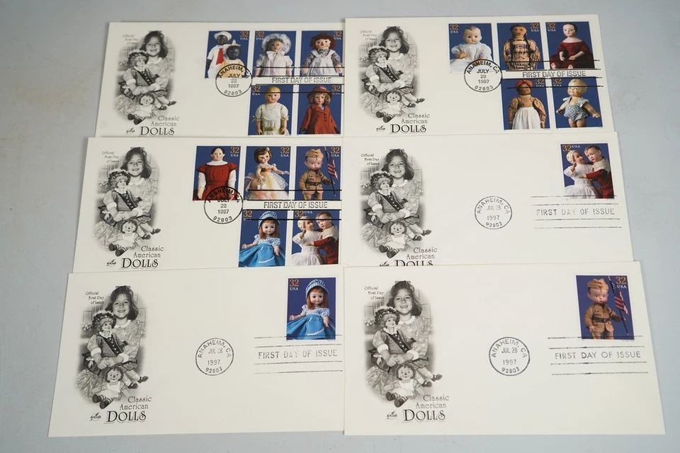 COLECCIÓN DE 350+ ARTES ARTESANALES SIN DIRECCIÓN SIN SELLAR FDCS de los años 60-1990 de Estados Unidos Foto 3 de 4