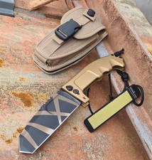 Coltello tascabile Extrema Ratio RAO Desert Warfare N690 acciaio manico alluminio