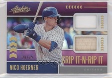 2020 Panini Absolute Grip It-N-Rip It Spectrum Purple 20/25 Nico Hoerner 3b9