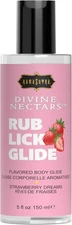 Kama Sutra Divine Nectars Flavored Body Glide Strawberry Dreams 5oz